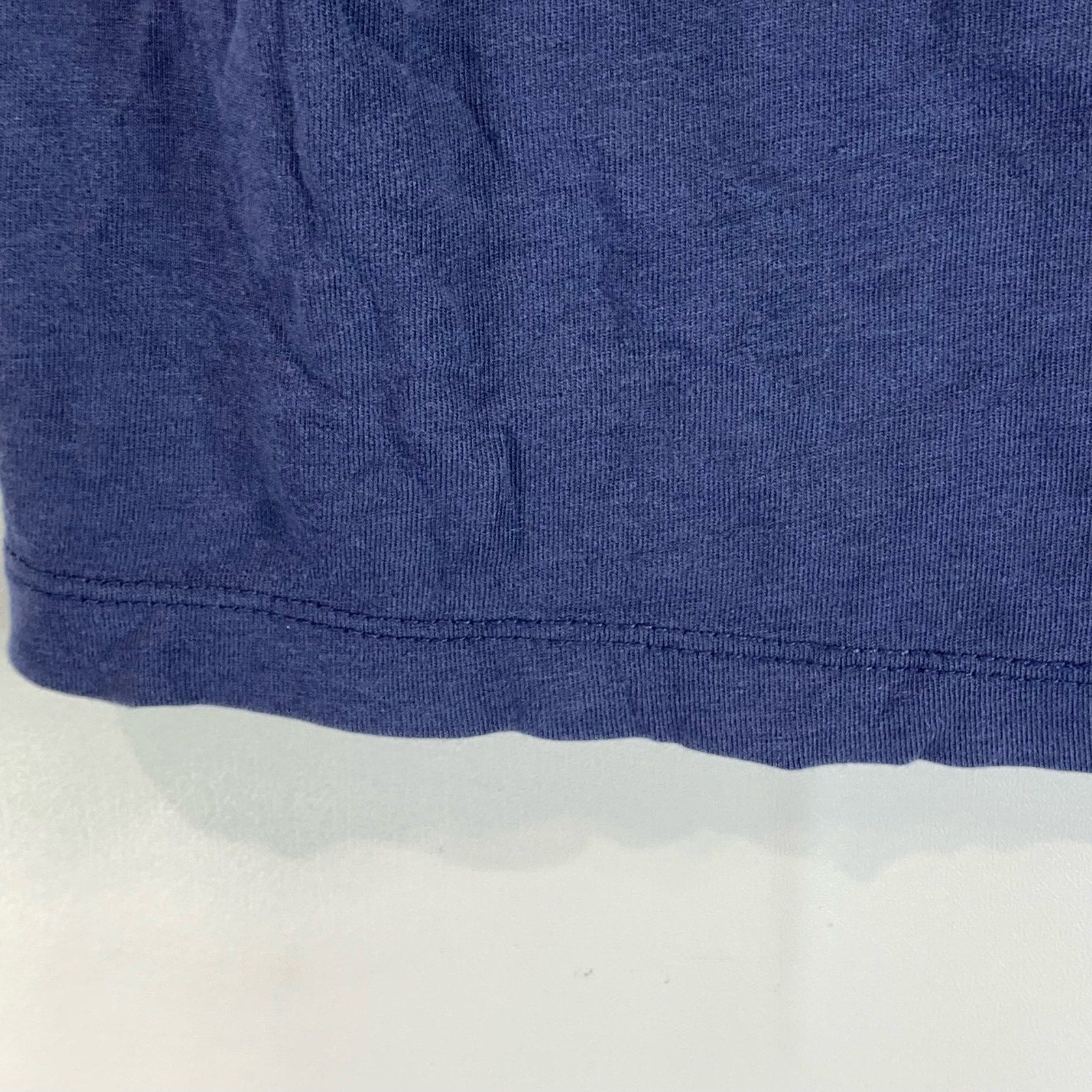BANANA REPUBLIC Women's Navy Timeless Crewneck Short Sleeve Shirt L