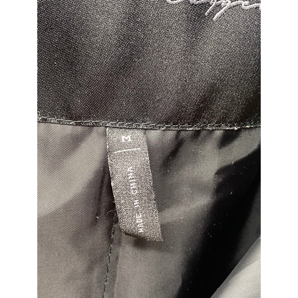 HEART & DAGGER Men’s Black Zip-Up Long Sleeve Bomber Jacket SZ M