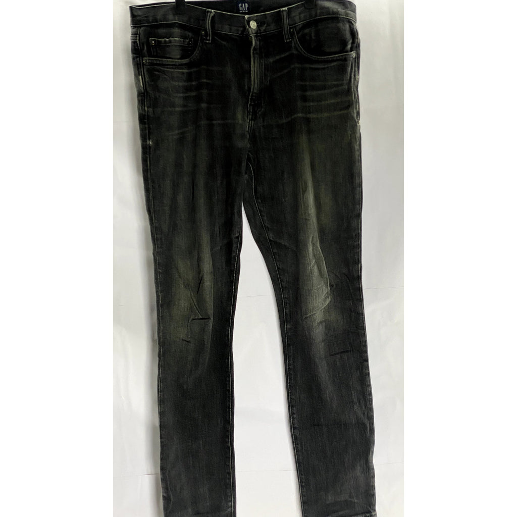 OLD NAVY GAP Women' Black Five-Pocket Denim Skinny Jean SZ 32X32