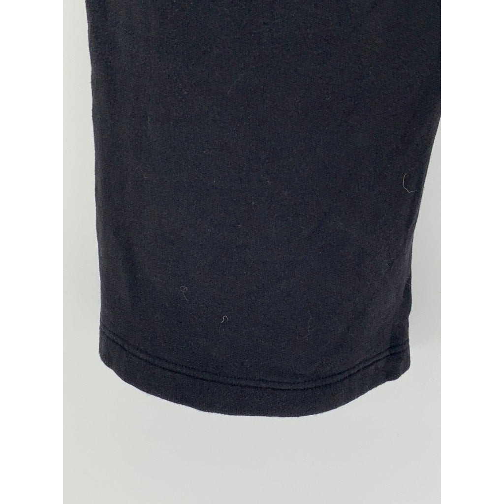 OLD NAVY Women's Black Solid Straight-Leg Sweatpants SZ L