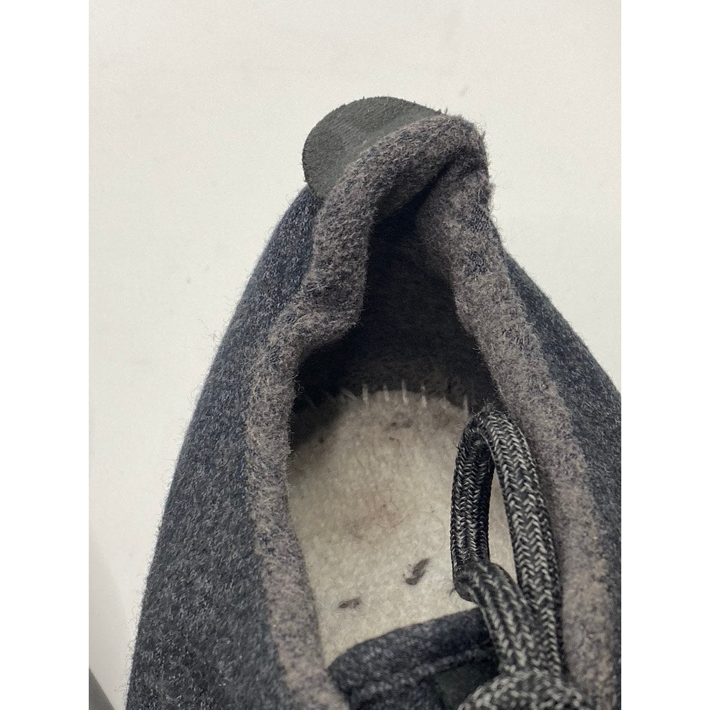 ALLBIRDS Women's Black Wool Lace-Up Lightweight Round-Toe Sneakers SZ 10