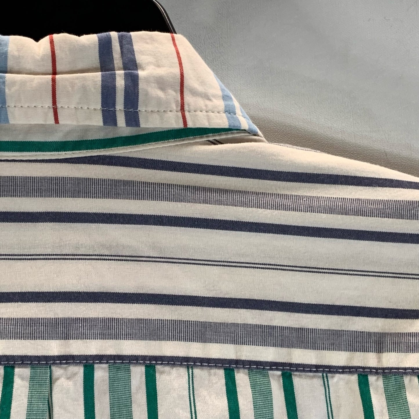 J. CREW Men's Multicolor Stripe Organic Cotton Classic-Fit 100's 2-Ply Shirt SZM