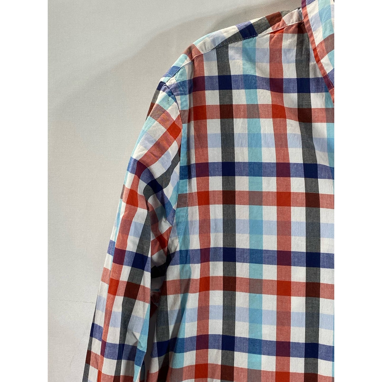 AMERICAN EAGLE Men's Multicolor Prep-Fit Button-Up Long Sleeve Shirt SZ L