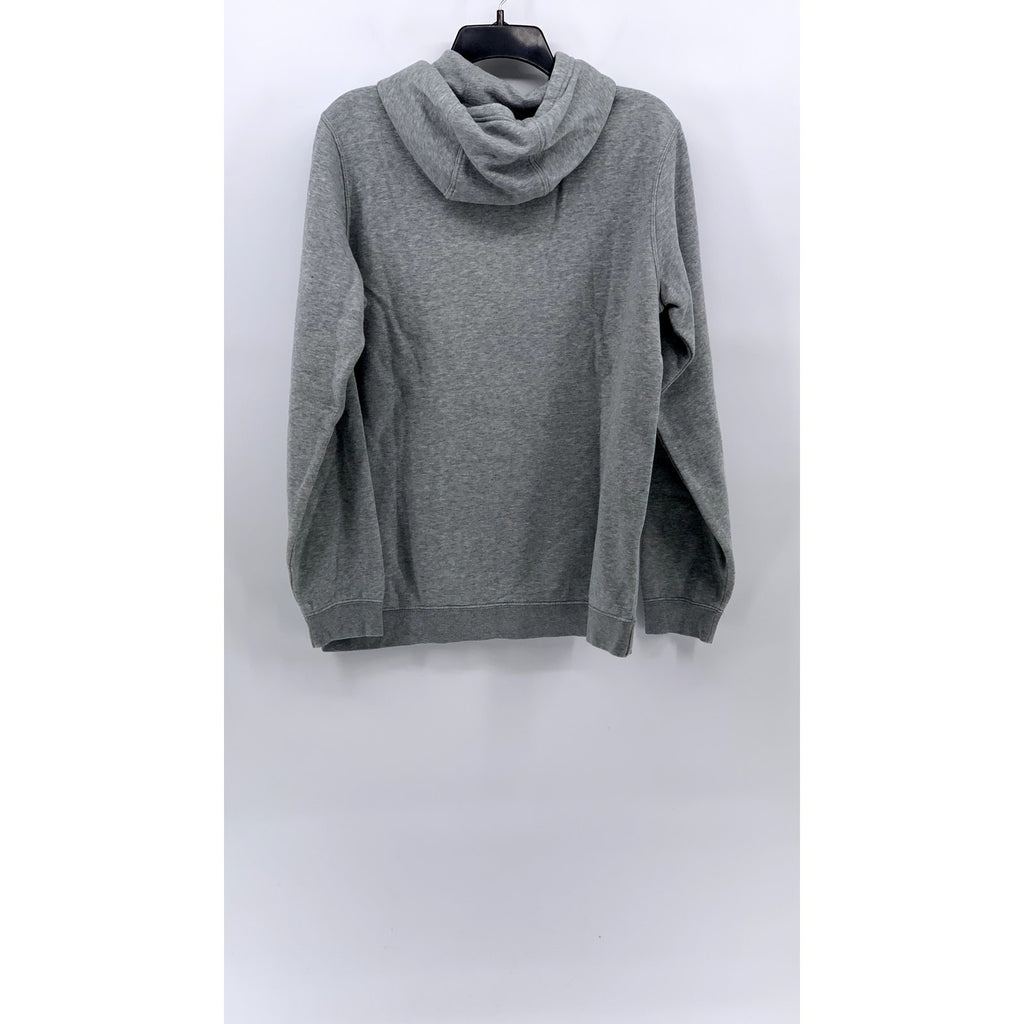 NIKE Men's Vintage Light Gray Active Swoosh Logo Pullover Hoodie SZ M