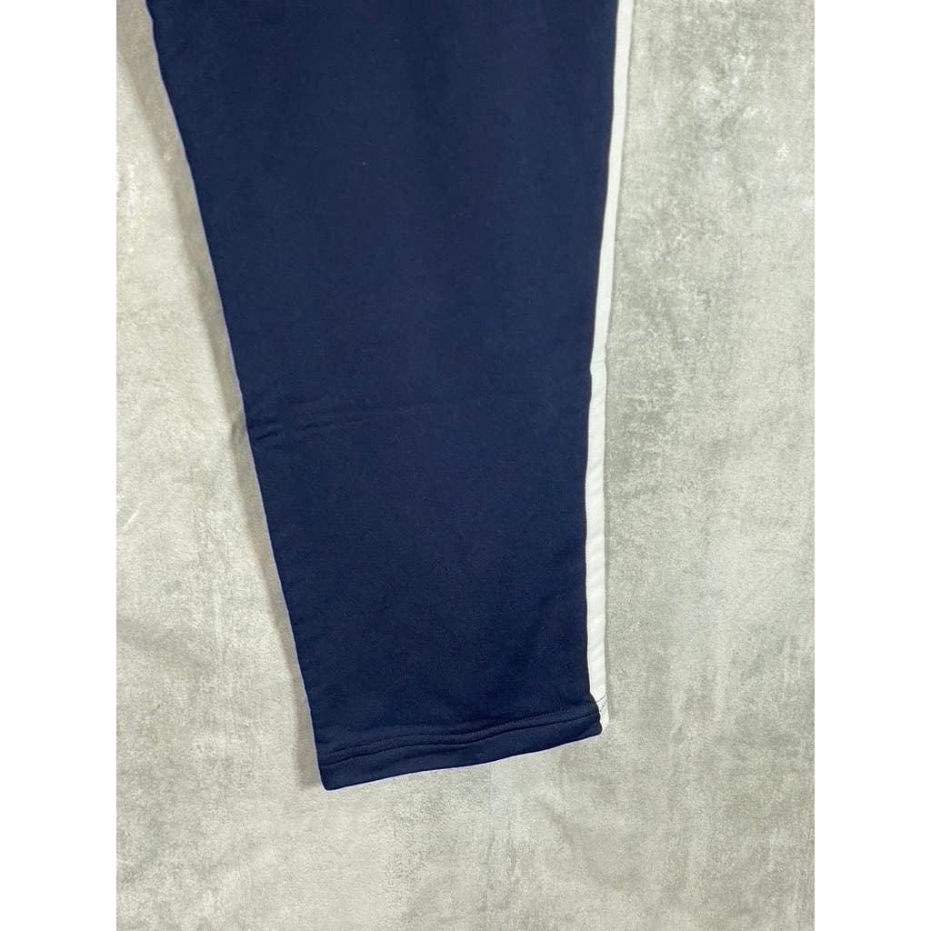 ZARA Men's Navy/White Striped Drawstring Pull-On Sweatpants SZ XL