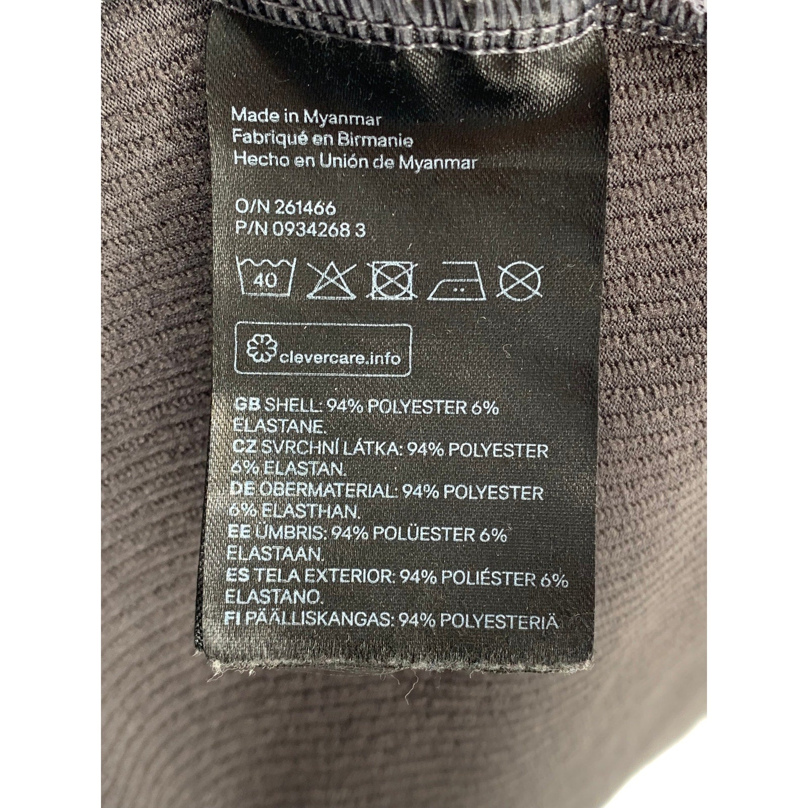 DIVIDED By H&M Women's Charcoal Gray Ribbed Straight-Neck Cropped Tank Top SZ S