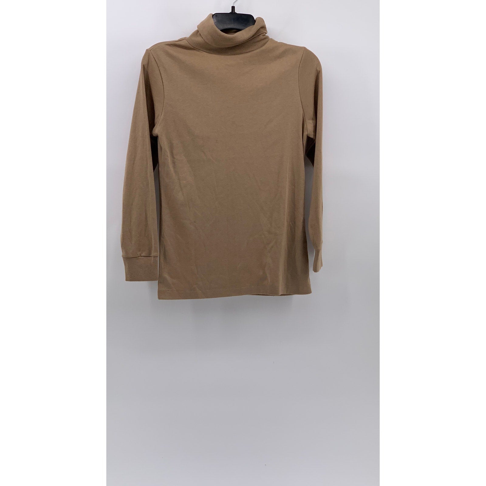 NORTHWEST PASSGAE Women's Vintage Beige Single Stitch Long Sleeve Top SZ S