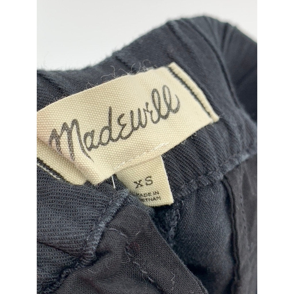 MADEWELL Women's Black Casual Pull-On Shorts SZ XS