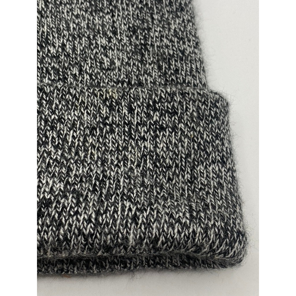 AMERICAN APPAREL TUQUE Unisex Heather Gray Cuffed Winter Beanie SZ OS