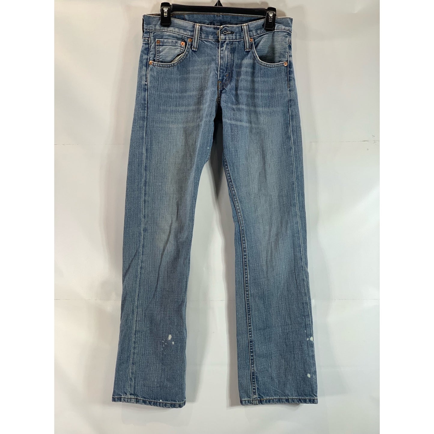 LEVI'S Men's Light Wash 527 Slim Bootcut Five-Pocket Denim Jeans SZ 29X32