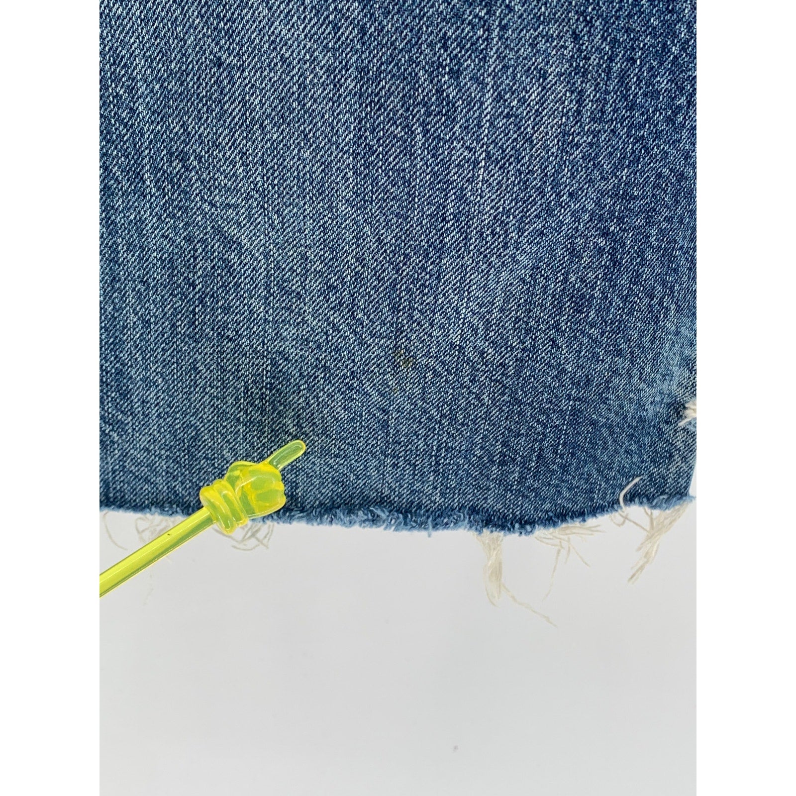 LEVI'S Men's Blue Denim Distressed 501 Original Fit Straight-Leg Jeans SZ 28X32