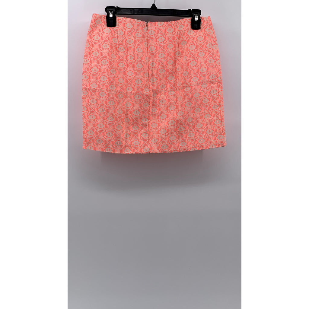 GAP Women's Pink Jacquard Print F Swing Mini Skirt SZ 6