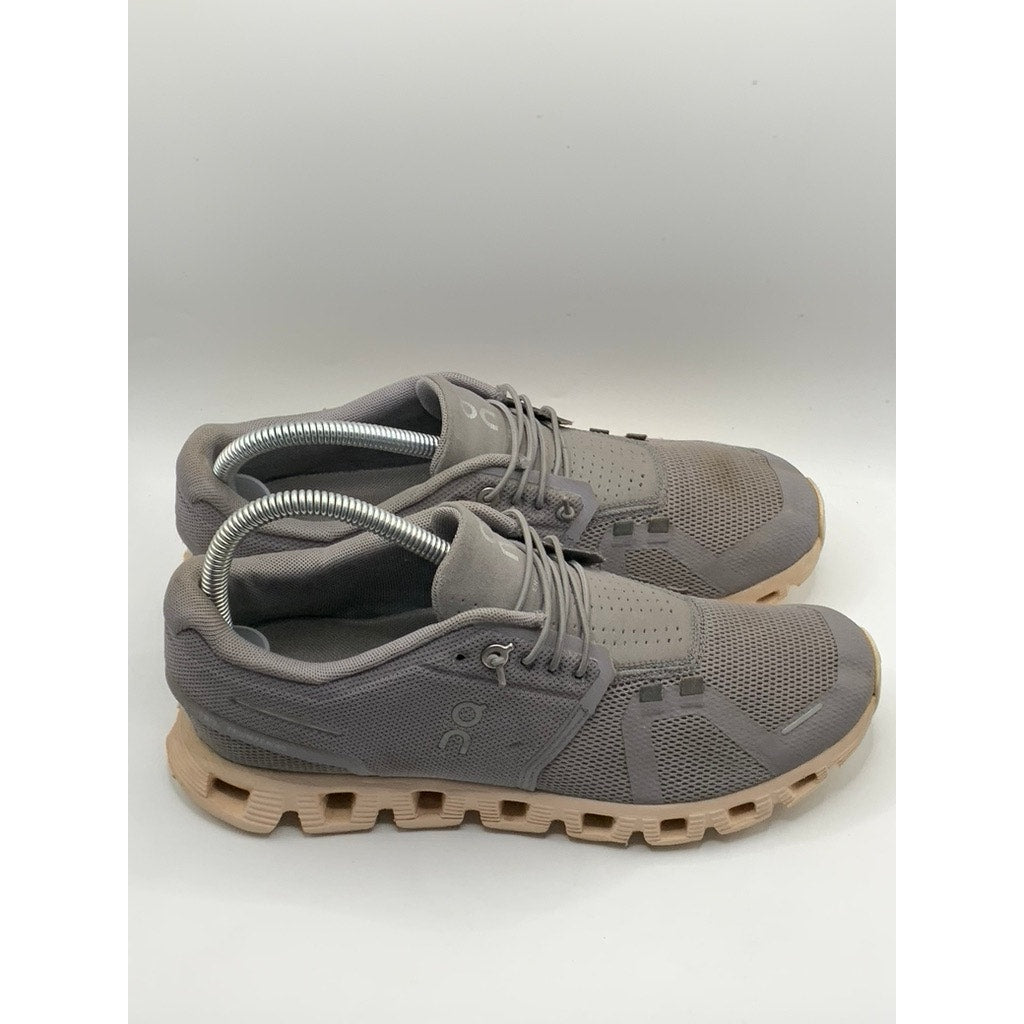 ON CLOUD Women's Gray Mesh Running Sneakers SZ 8