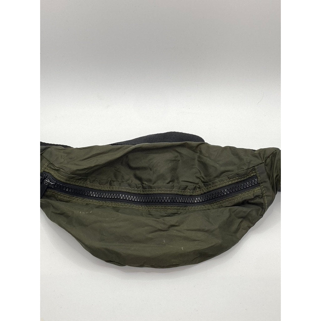 H&M Unisex Adult Dark Green Lightweight Adjustable Strap Belt Bag SZ OS