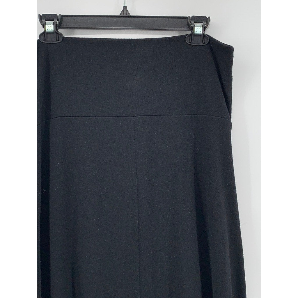 MOSSIMO SUPPLY CO Women’s Black Solid Maxi Skirt SZ L