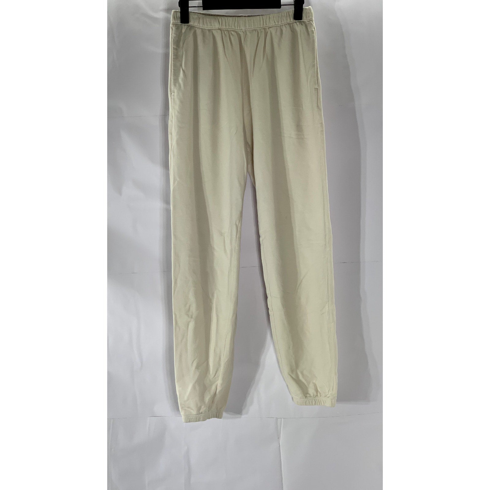 AMERICAN GIANT Women's Beige Elastic-Waist Pull-On Casual Sweatpants SZ XS