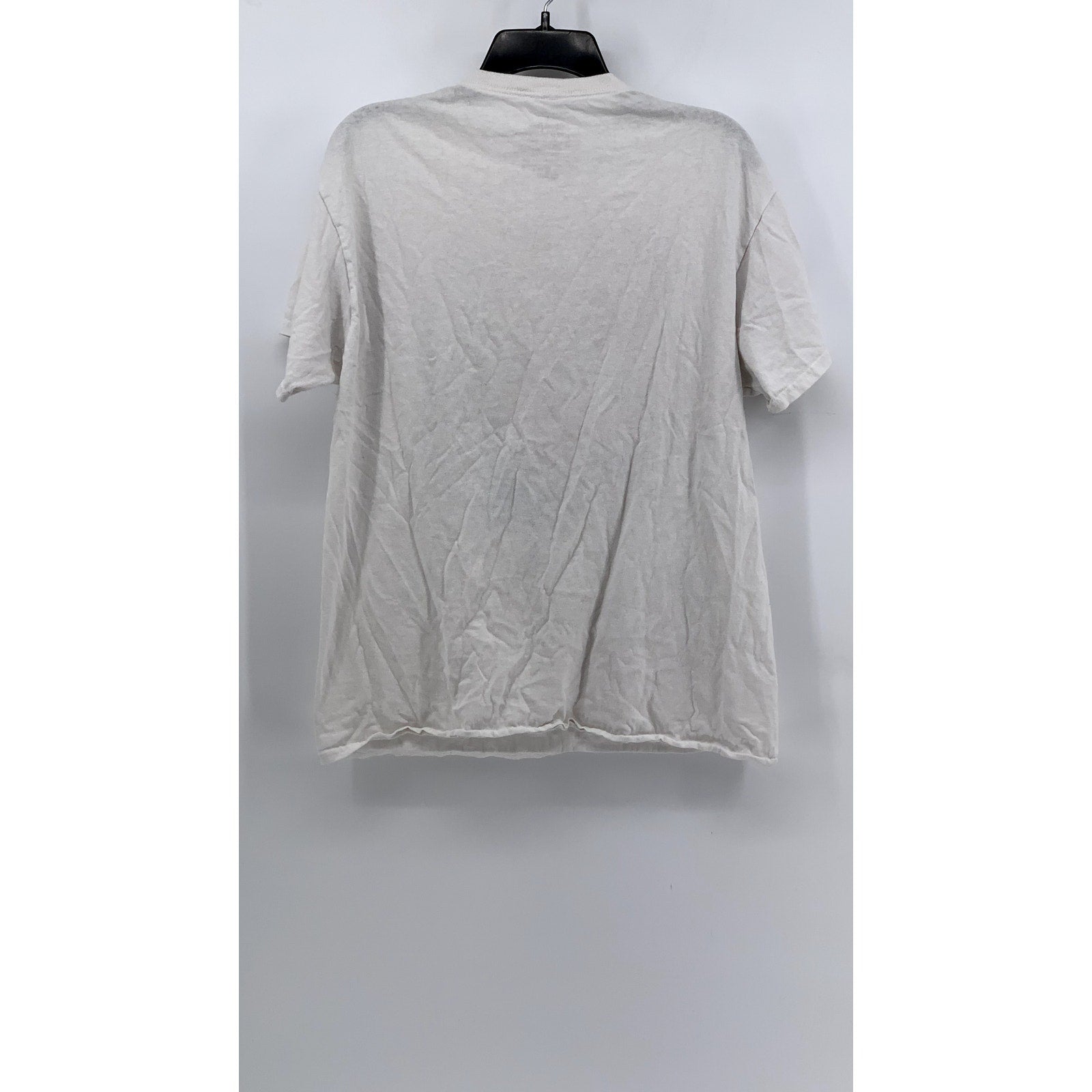 GHOST FACE Men's White Vintage Graphic Short Sleeve T-Shirt SZ L