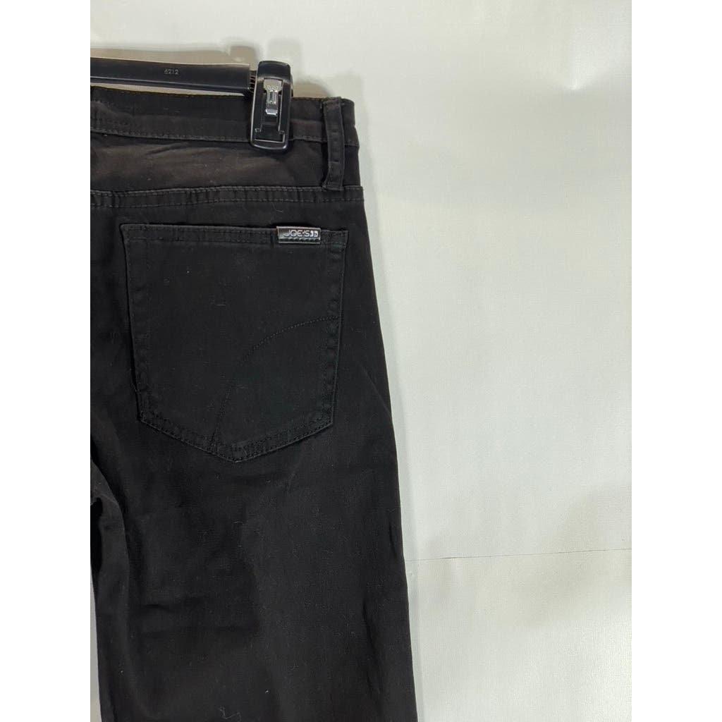 JOE'S JEANS Women's Solid Black Five-Pocket Skinny-Leg Ankle Jeans SZ 18