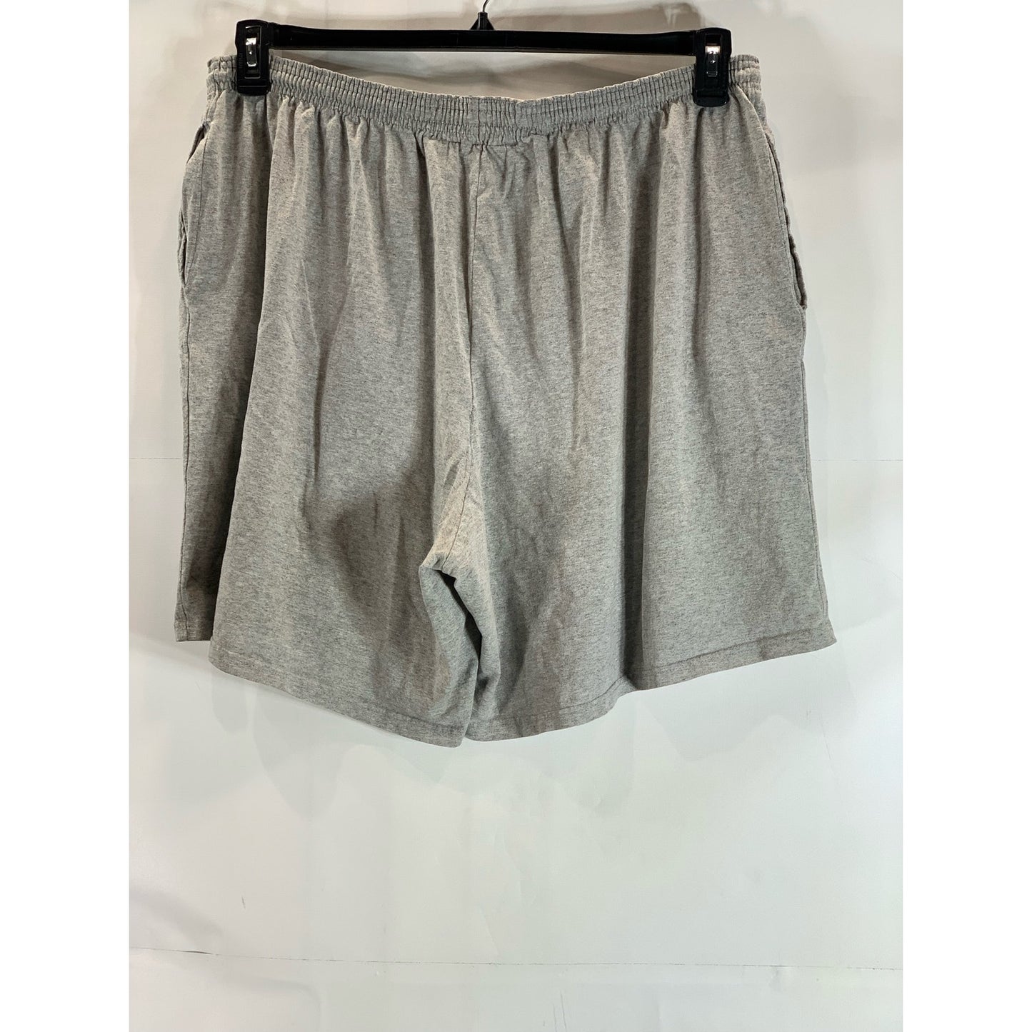 CHAMPION Authentic Men's Gray Regular-Fit Casual Lounge Shorts SZ 3XL