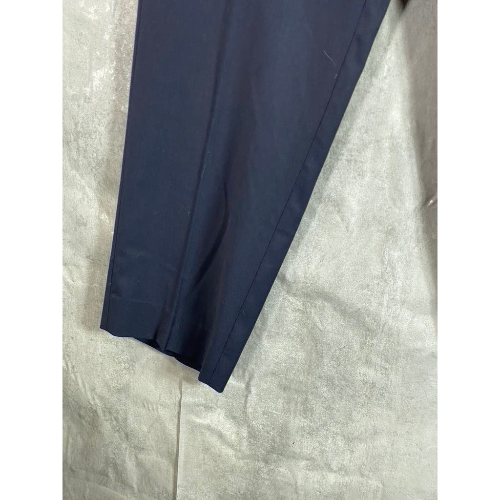 FELLINI UOMO Men's Navy Straight-Leg Suit Pants 36R
