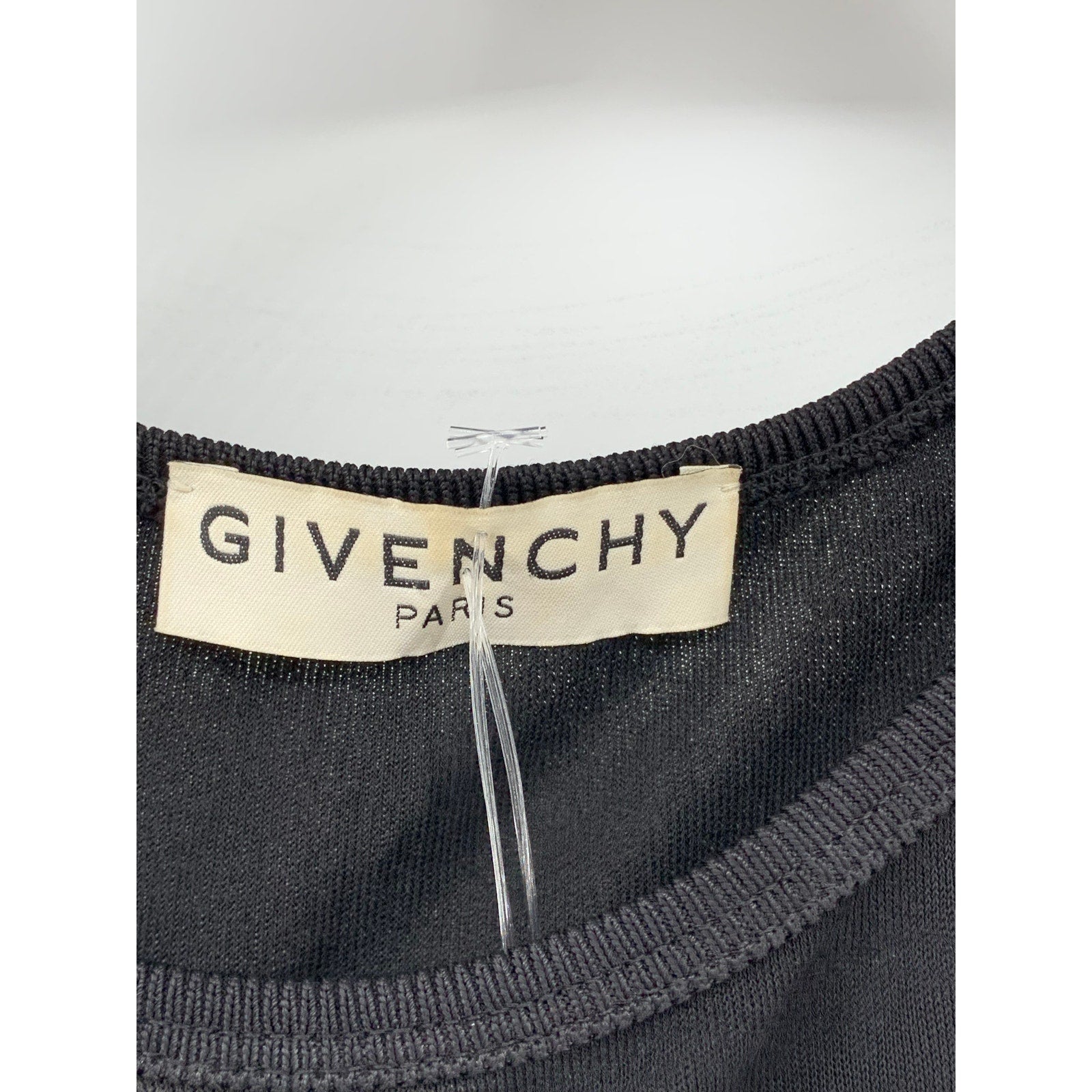 GIVENCHY Women’s Black-Pink Pleated Sleeveless Crewneck Maxi Dress SZ M