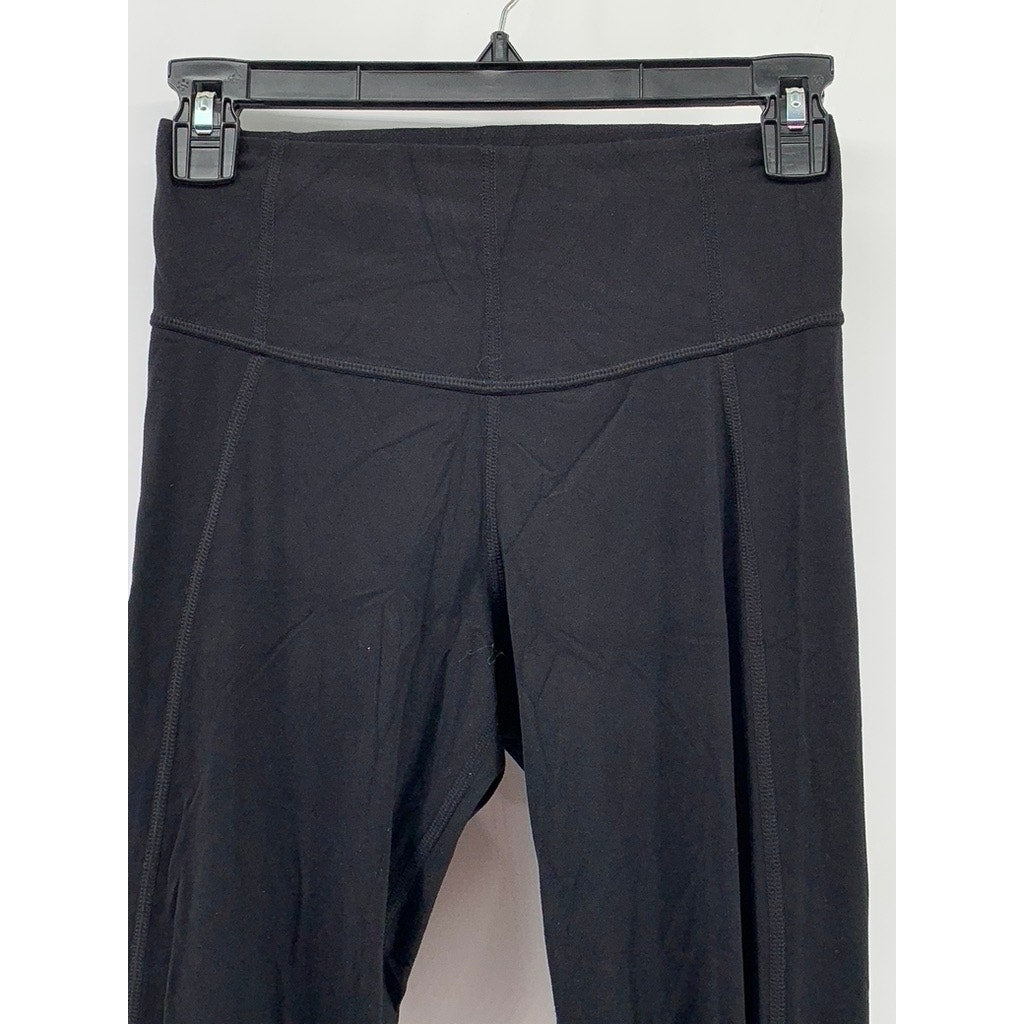 TRAMPOLINE Women's Black Solid Pull-On Ankle Leggings SZ XS