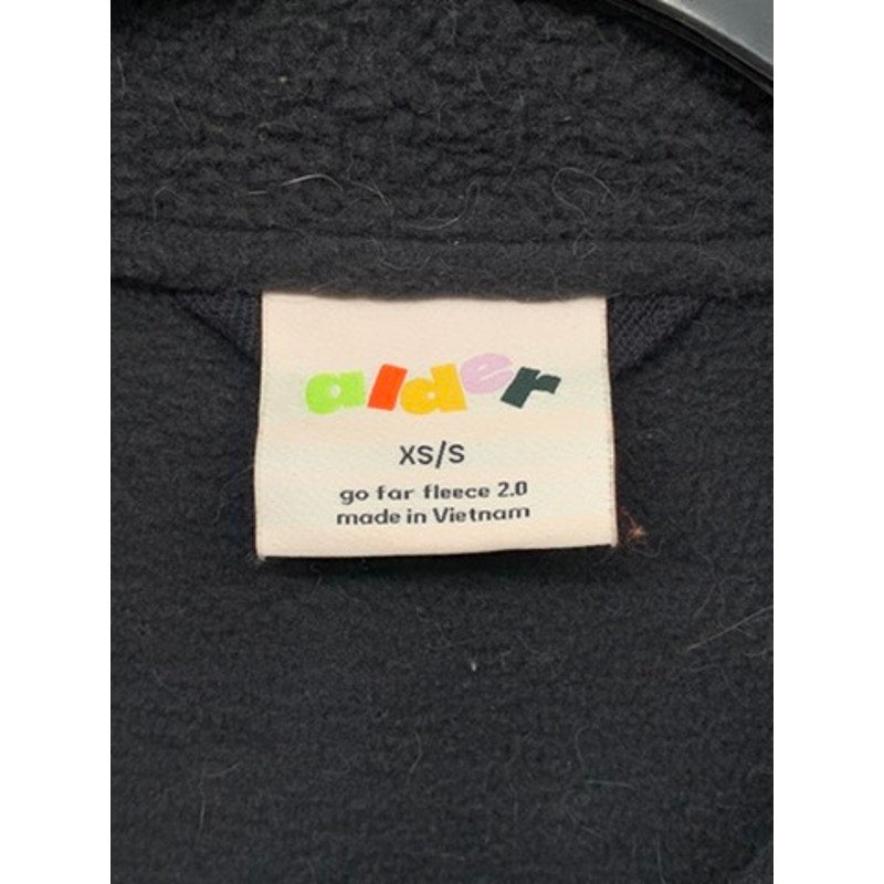 ALDER Women’s Black Go Far Fleece 2.0 Button-Up Jacket SZ XS/S