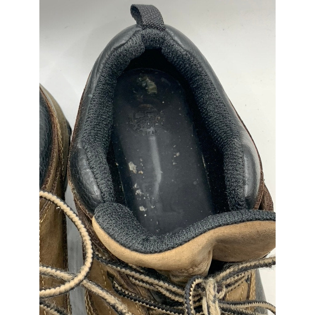 TIMBERLAND Men's Brown Leather ACT Canard Boots SZ 9.5