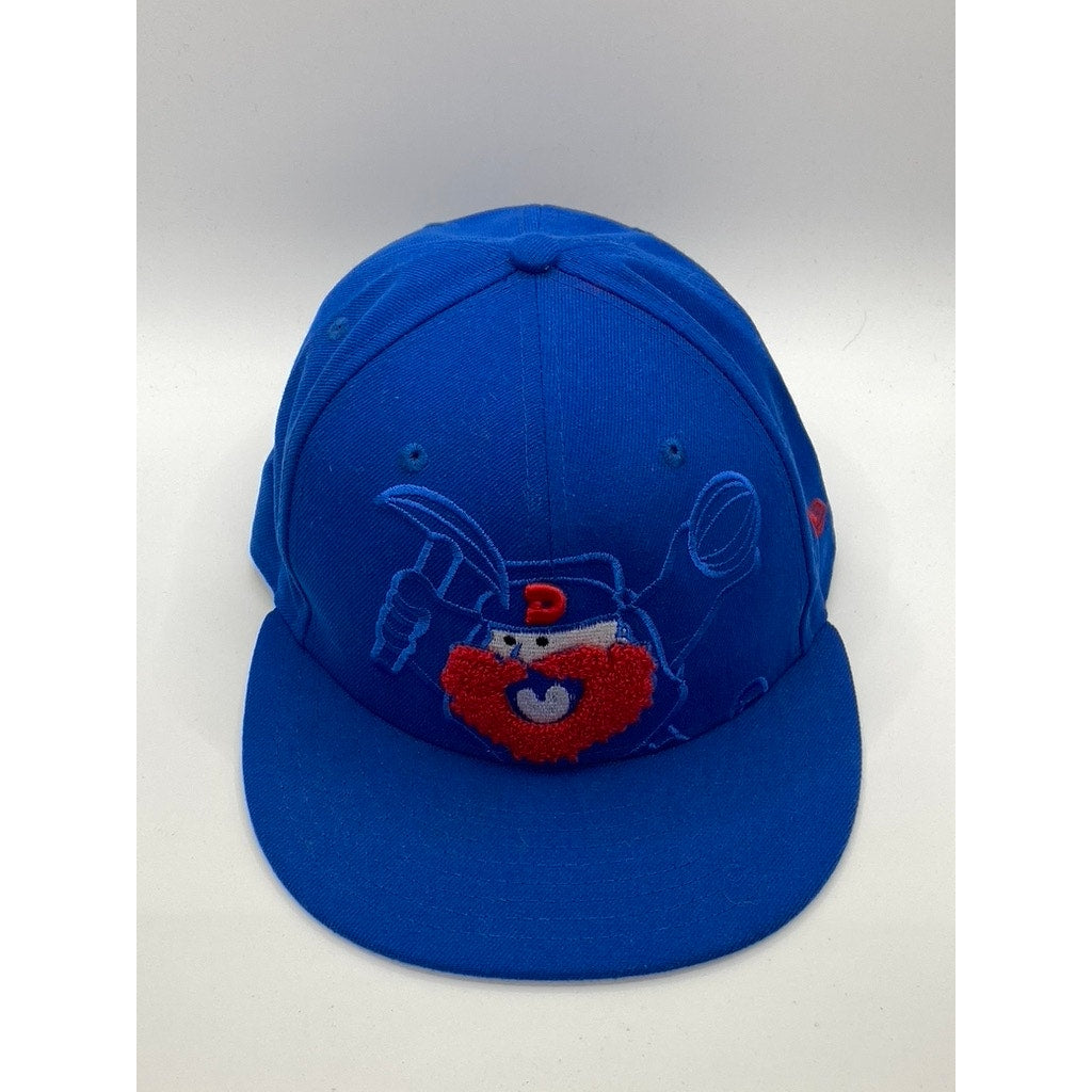 HARDWOOD CLASSICS Men's Royal Blue Denver Nuggets New Era Baseball Cap SZ 7 1/2