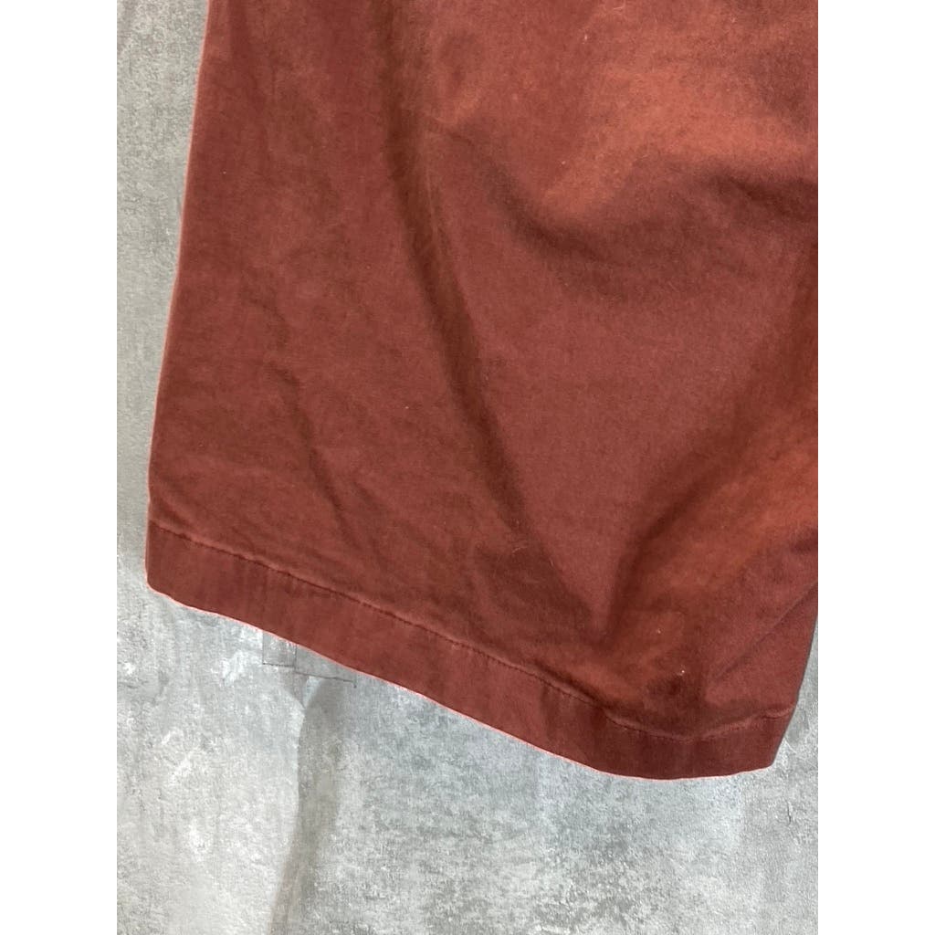 VINCE. Men's Rust Drawstring Pull-On Bermuda Shorts SZ M