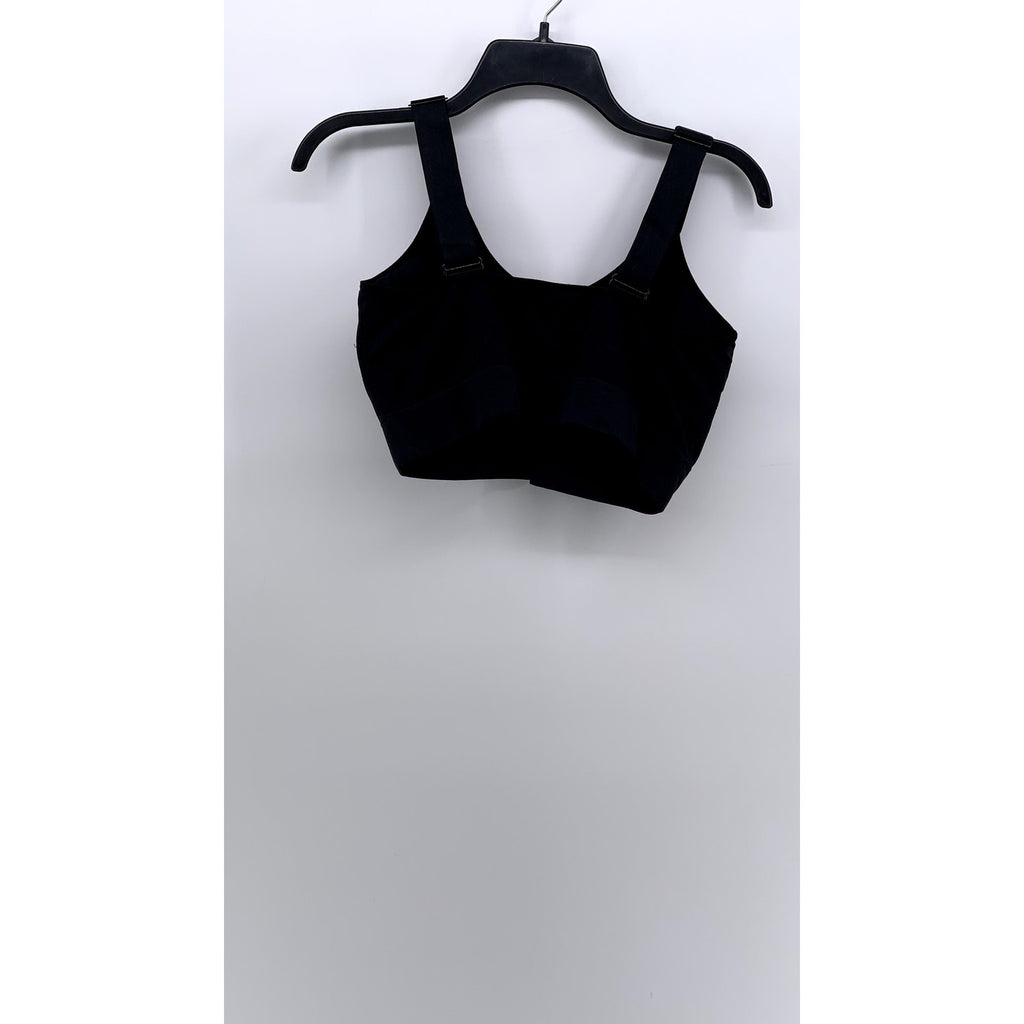 JUICY COUTURE Women's Plus Black Logo Sports Bra SZ 2X