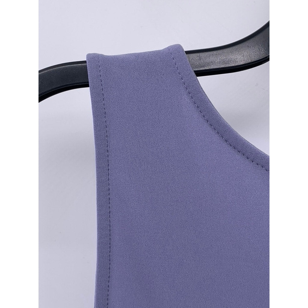 EXPRESS Women's Lilac Purple Twist-Front V-Neck Sleeveless Top SZ M