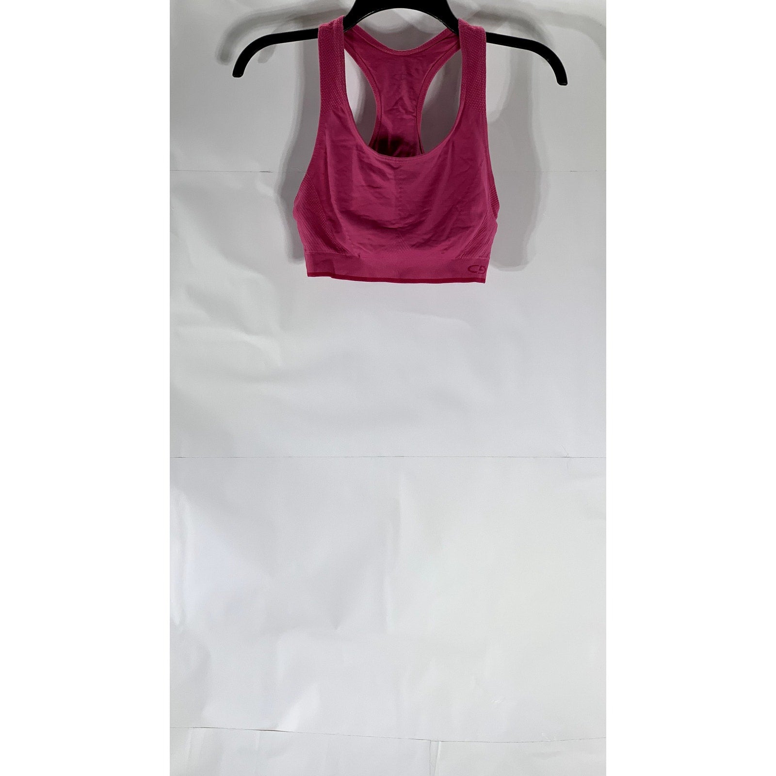 C9 By CHAMPION Women' Fuchsia Scoop-Neck Racerback Pullover Sports Bra SZ S