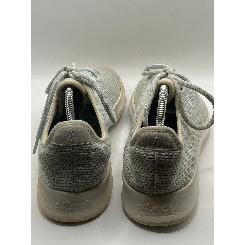 ALLBIRDS Women's Sky Blue Mesh Lightweight Lace-Up Tree Runner Sneakers SZ 10