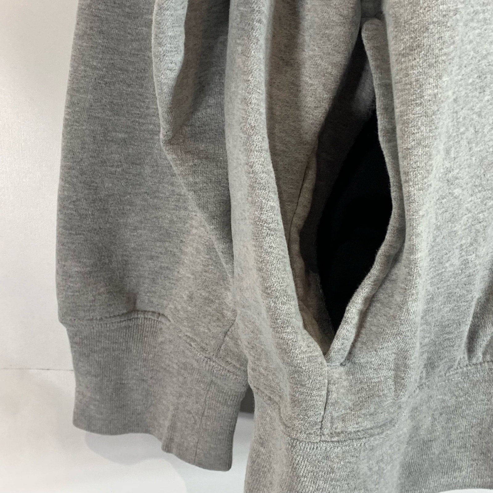THE NORTH FACE Men's Gray Round Logo Graphic Pullover Hoodie SZ XL