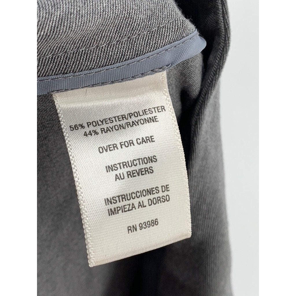 CASUAL CORNER ANNEX Women's Gray Wide-Leg Pants SZ 12
