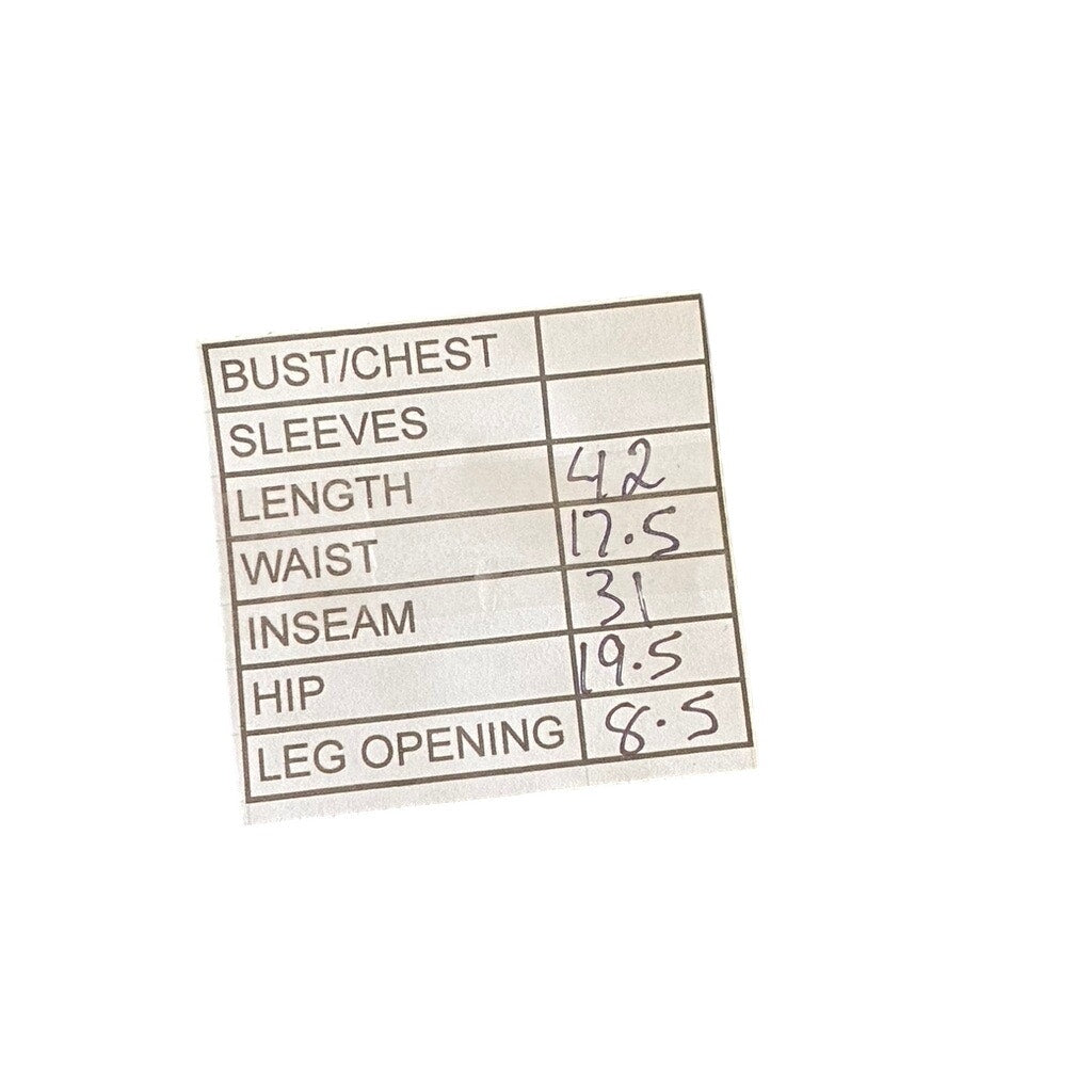 TED BAKER Men’s Long Gray Pinstripe Flat Front Straight-Leg Dress Pant SZ 34L