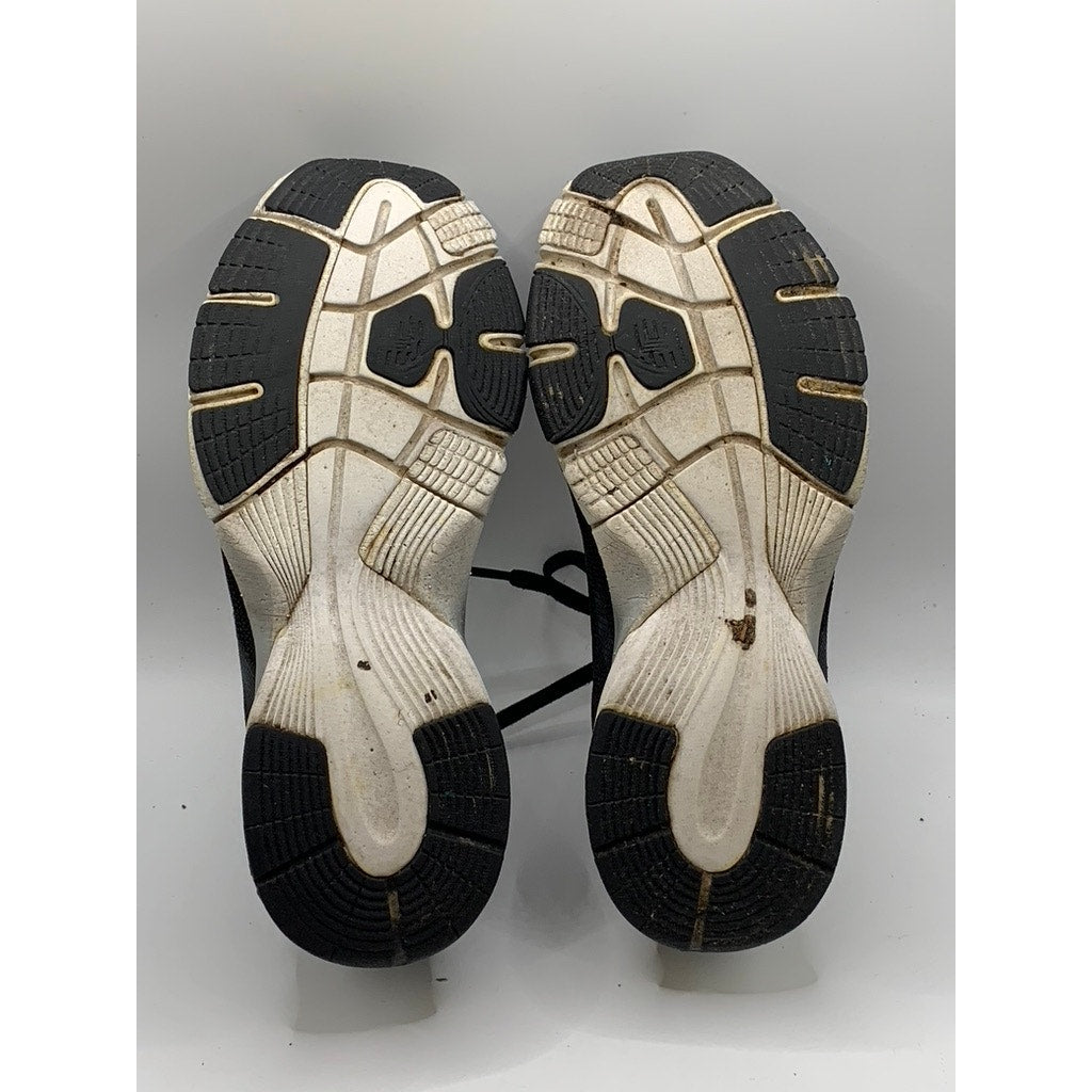 NEW BALANCE Men's Black-White CushDUO Mesh Sneakers SZ 8