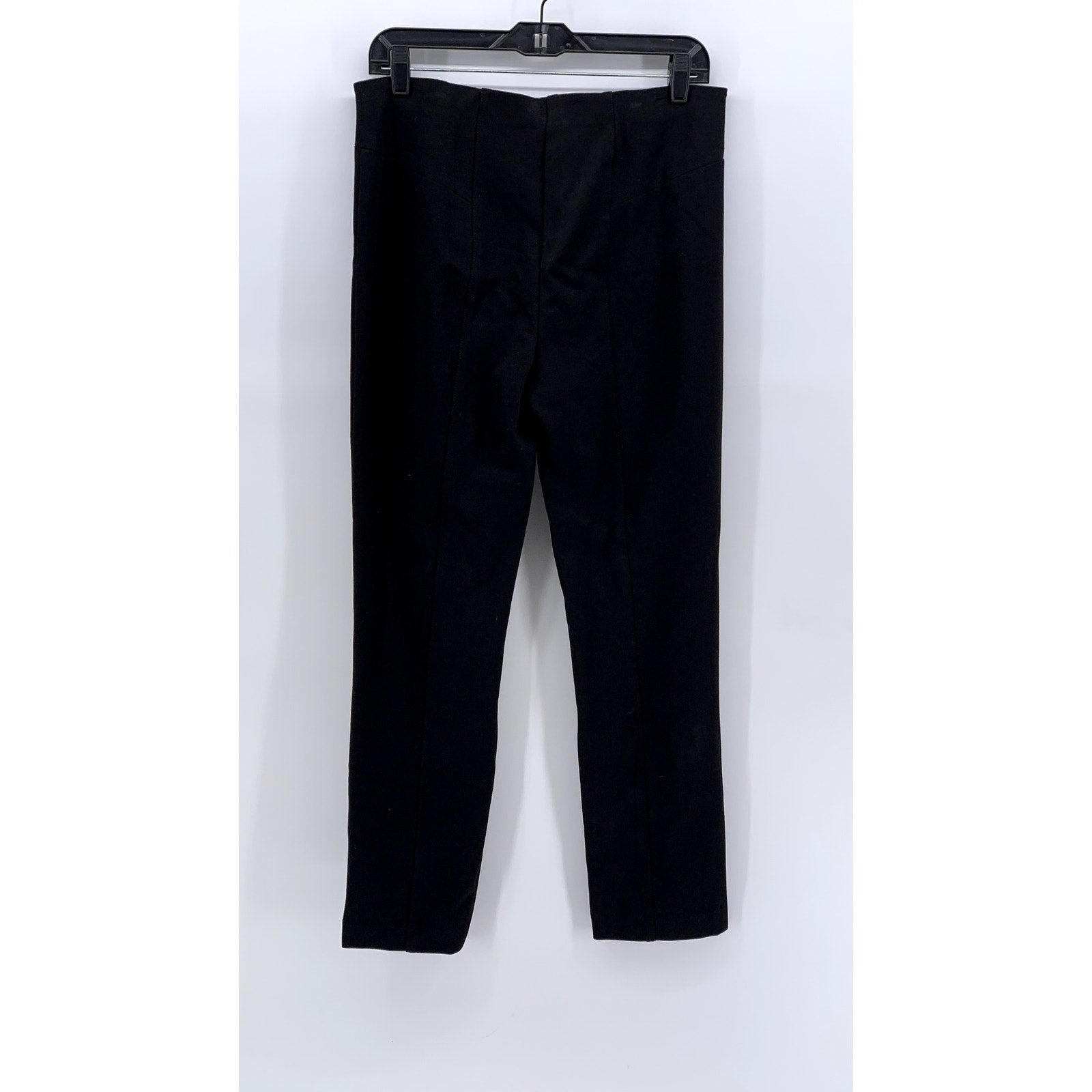 ANNE KLEIN Women's Black Solid Slim-Leg Pants SZ 6