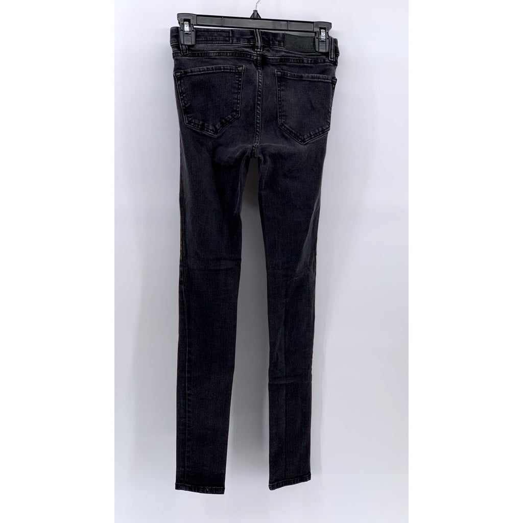 ALLSAINTS Women's Black Grace Skinny Ankle Jeans SZ 26