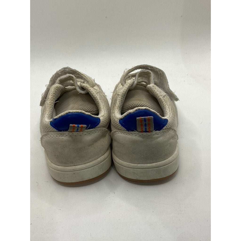 GYMBOREE Toddler White Mesh Strap Basketball Sneakers SZ 4