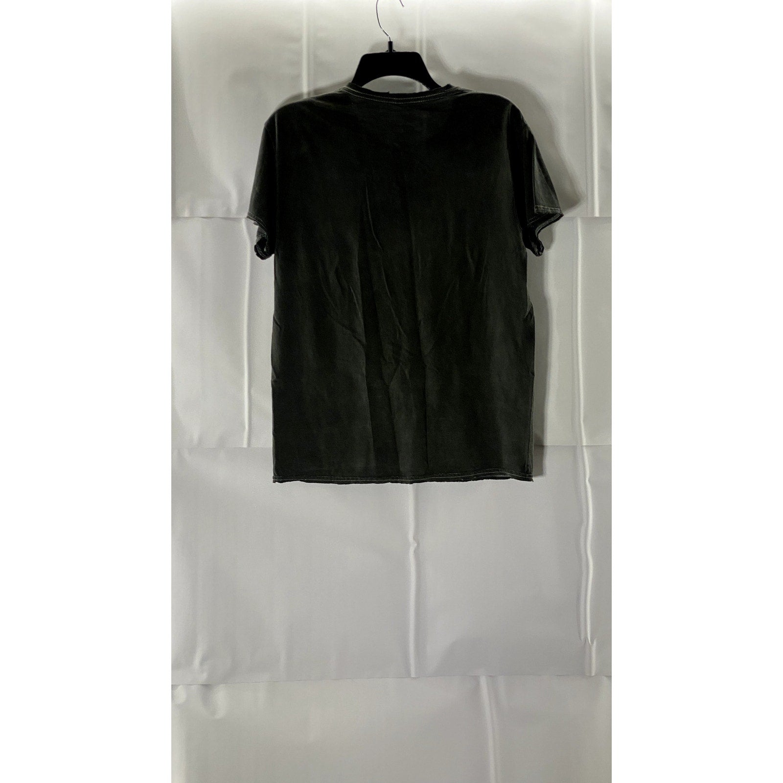 VAN HALEN Women's Gray Cosmic Logo Graphic Crewneck Short Sleeve T-Shirt SZ S