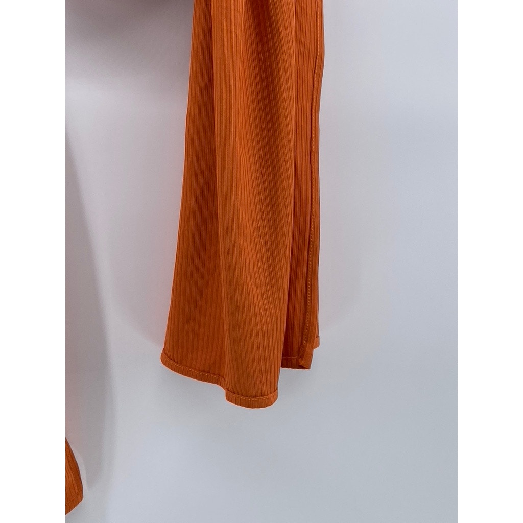 UNBRANDED Women's Burnt Orange Solid Scarf SZ OS