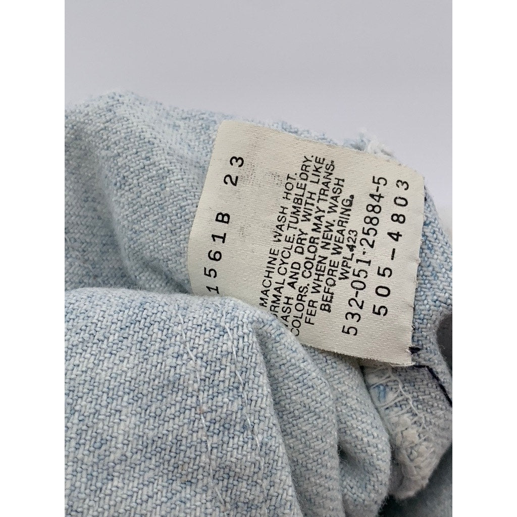 LEVI'S Men's Light Wash Vintage 90'S Straight Leg Regular Fit Jeans SZ 34X30