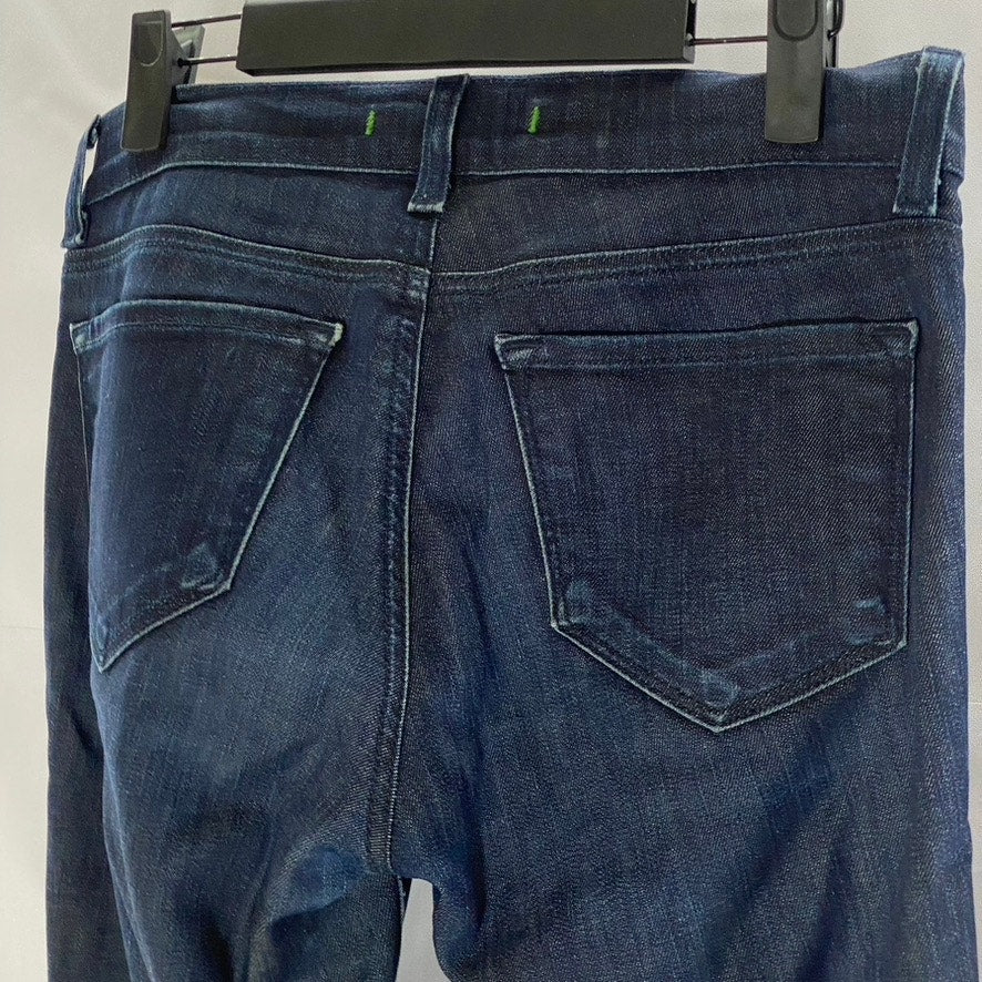 J. BRAND Women's Eclipse Navy Denim The Straight Leg Five-Pocket Jeans SZ 26