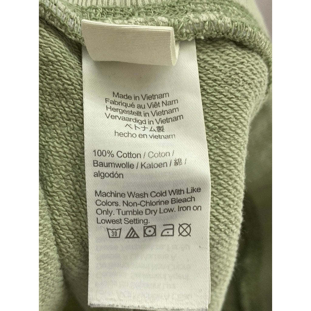 J.CREW Crewcuts Girls' Patina Green French Terry Drawstring Sweatpants SZ 12
