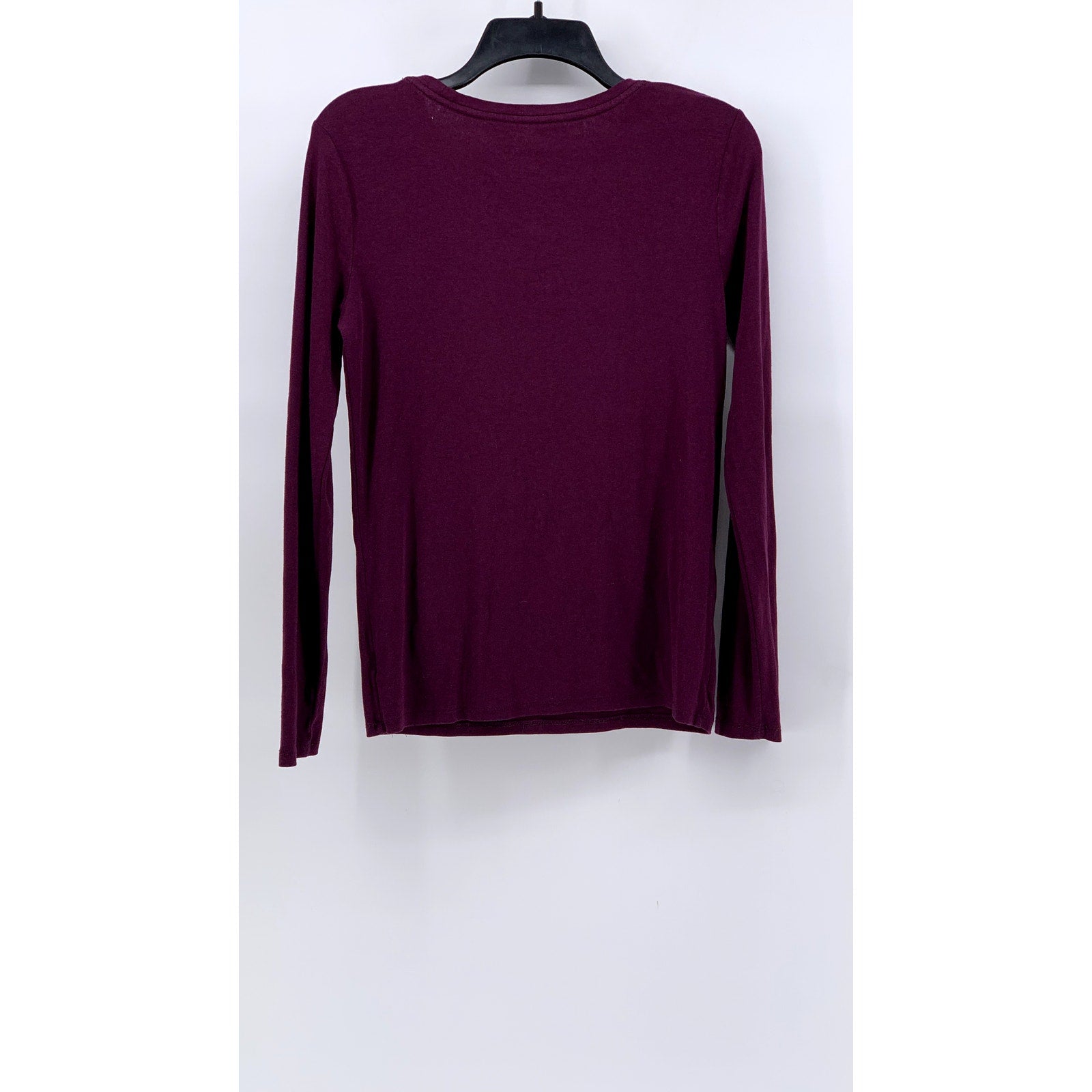 MERONA Womens Long Sleeve Burgundy Shirt SZ M