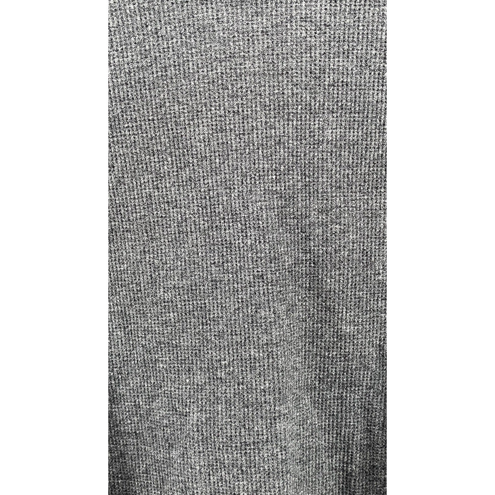 CALVIN KLEIN Women's Charcoal Performance Stretch Thermal Turtleneck Sweater SZM