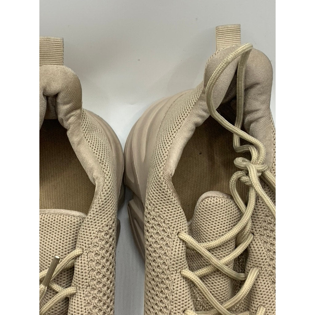 UNBRANDED Women's Tan Mesh Knit Sneakers SZ 10.5