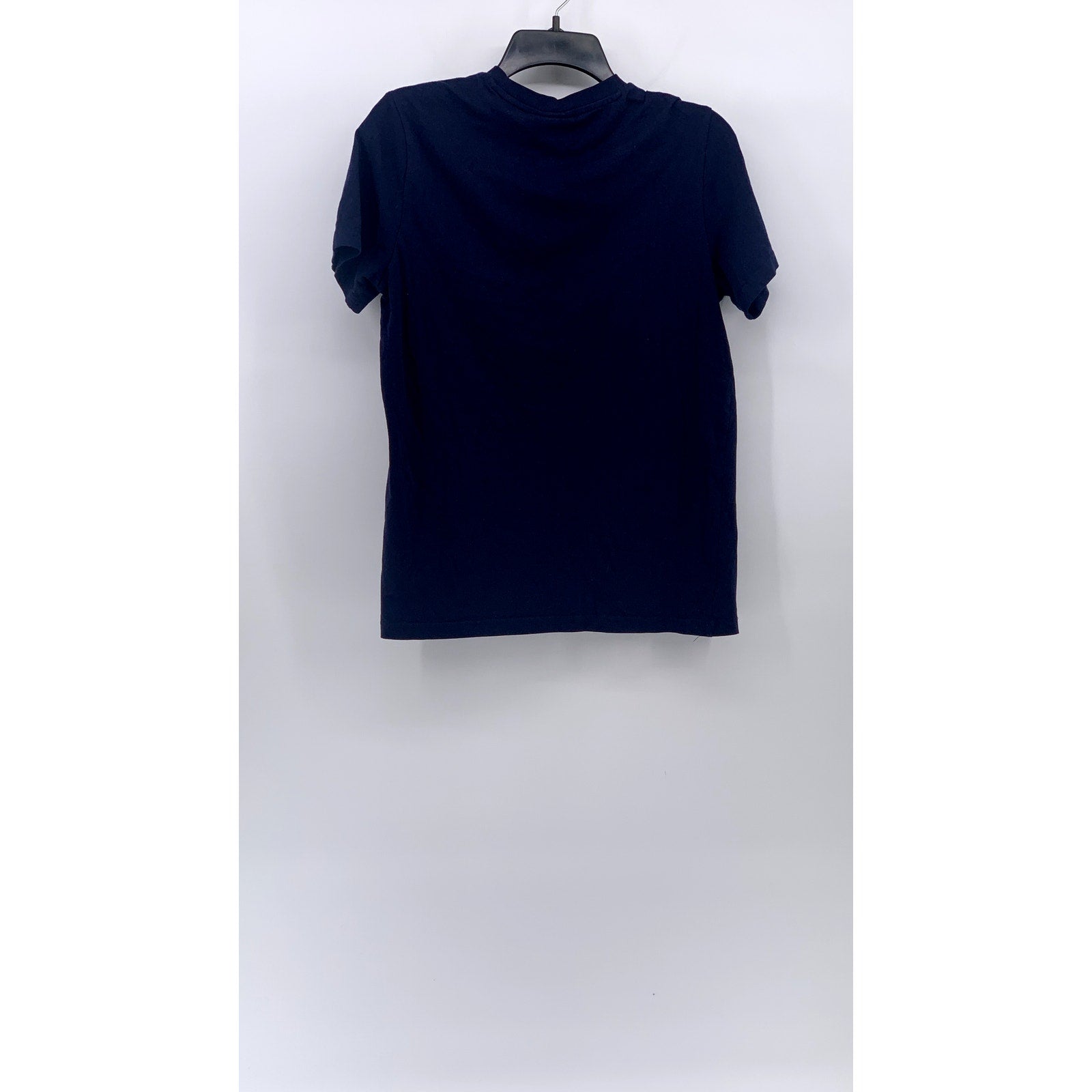 H&M Men's Navy Blue Crewneck Regular-Fit Short Sleeve T-Shirt SZ XS